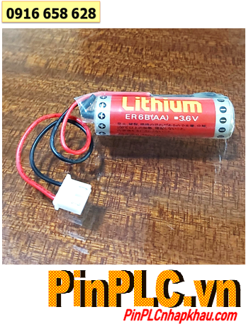 Maxell ER6B (Zắc PH2.54-3P); Pin nuôi nguồn Maxell ER6B lithium 3.6v AA 2000mAh _Xuất xứ Nhật